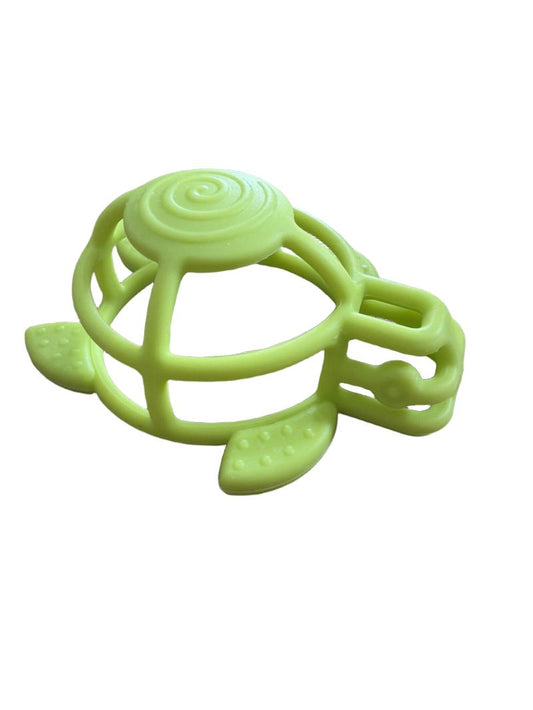 Preloved Toys - Green Silicone Turtle Teether - Unknown Brand