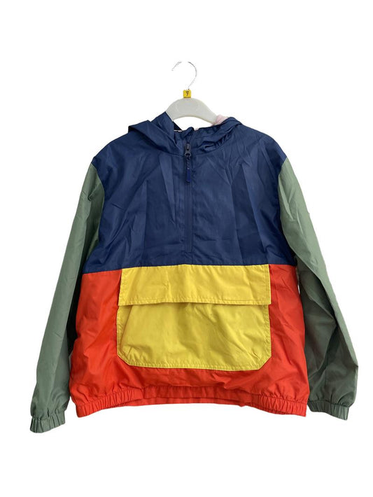 Preloved Mini Boden - Blue Red Yellow Green Waterproof Jacket (7-8y)