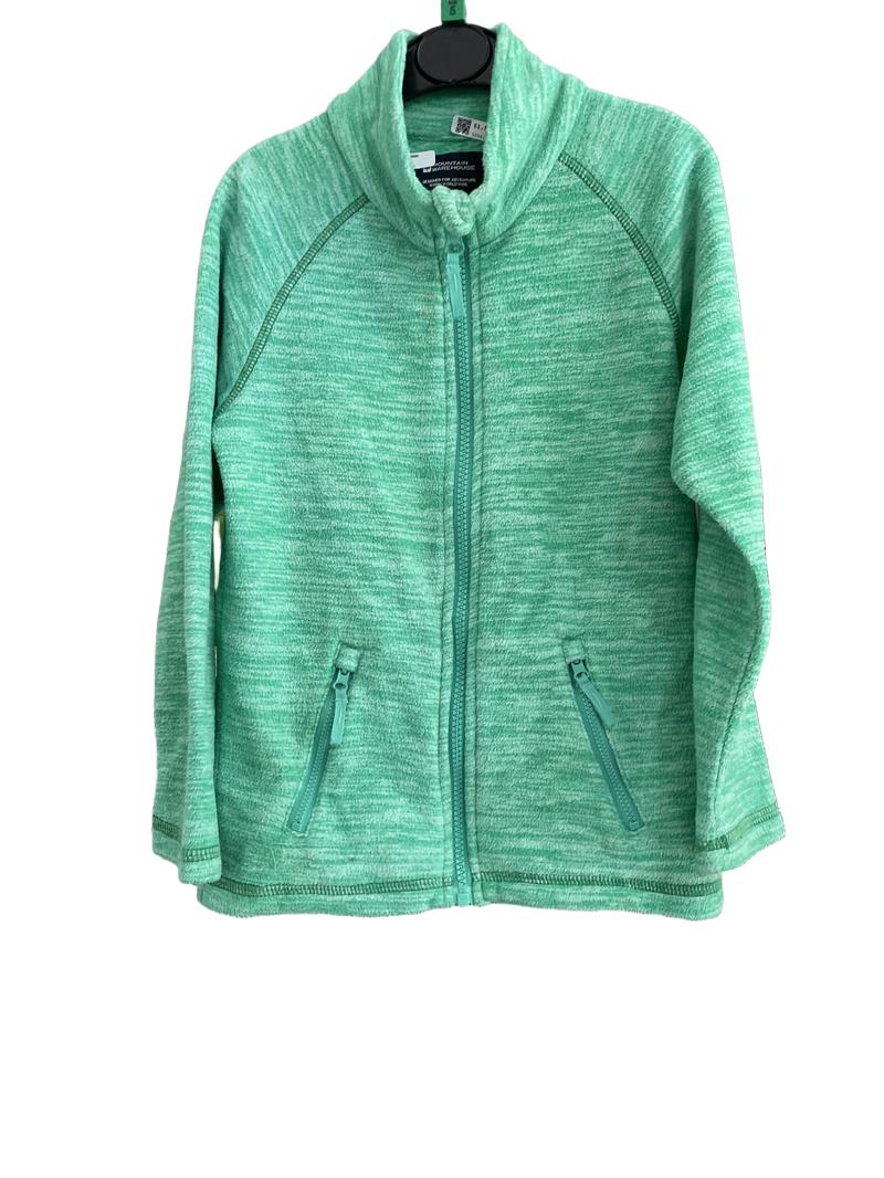 Preloved Mountain Warehouse - Green Zip Fleece (5-6y)