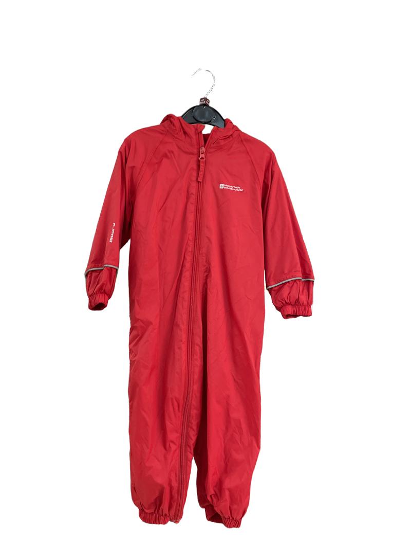 Preloved Mountain Warehouse - Red Puddlesuit (18-24m)