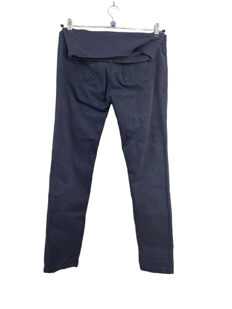 Preloved Jojo Maman Bebe - Navy Over-bump Maternity Trousers (8)