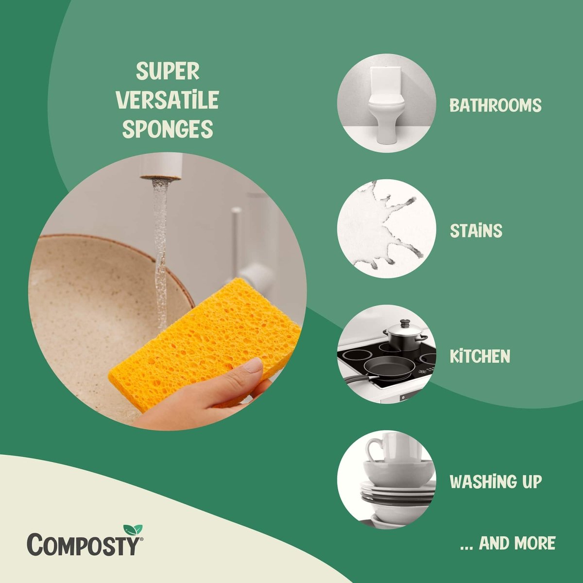 Magic ‘Pop-Up’ Eco Sponges (online only)