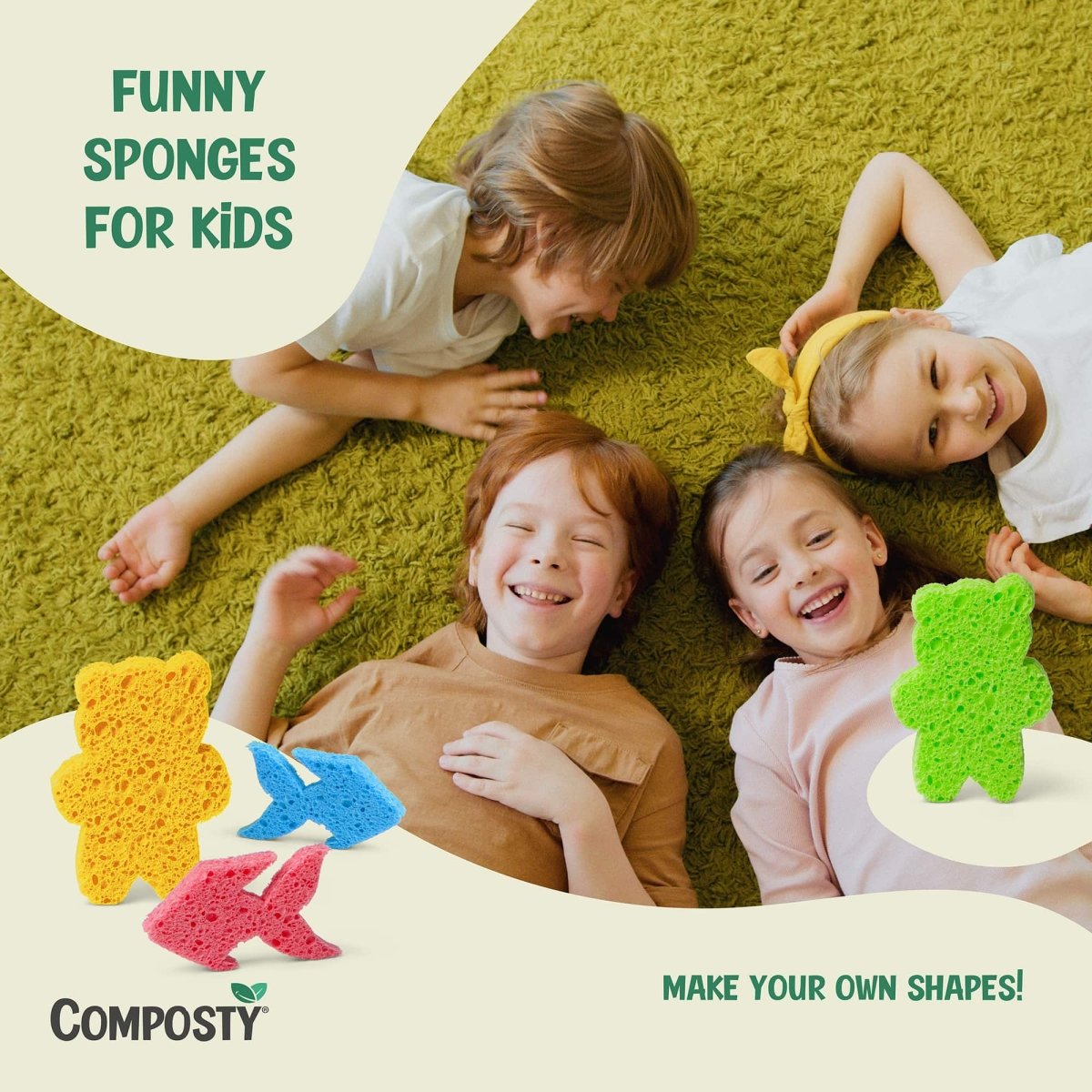 Magic ‘Pop-Up’ Eco Sponges (online only)