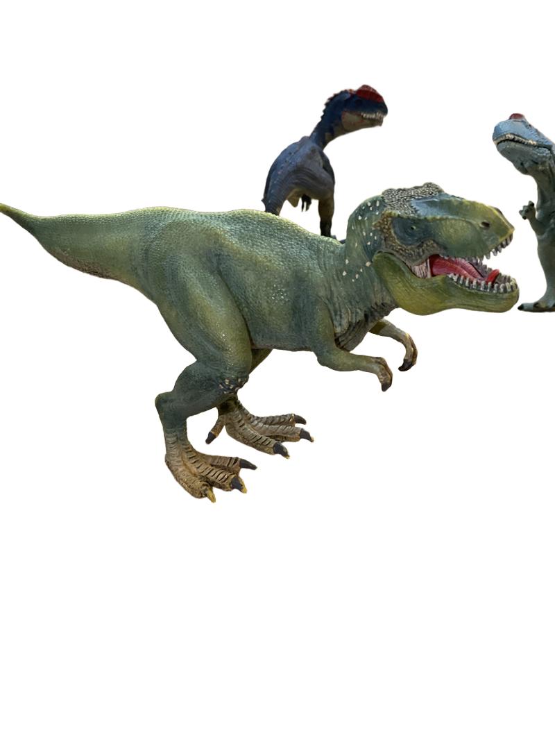 Preloved Toys - Tyrannosaurus Rex - Green Dinosaur - Schleich