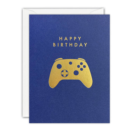 Birthday Game Controller Minnows Card