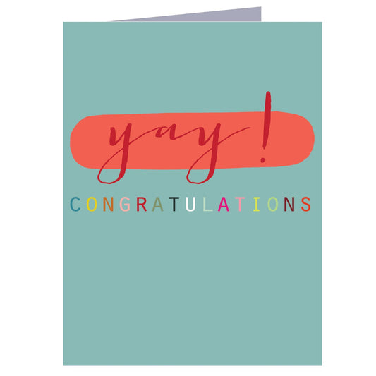 TW409 Mini Congratulations Greetings Card