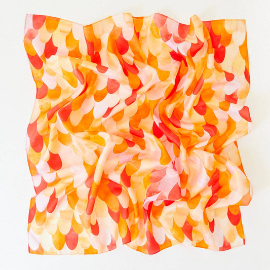 Sarah's Silks - Red Dinosaur Playsilk