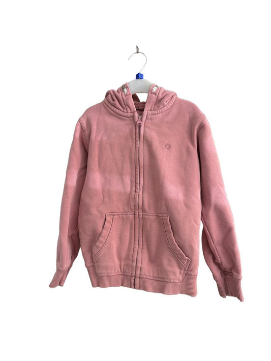 Preloved Fatface - Pink Zip Hoodie (6-7y)