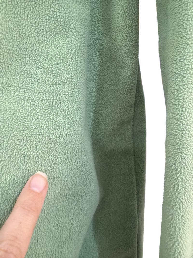 Preloved Polarn O. Pyret - Green Fleece Windbreaker Softshell Jacket (8-9y)
