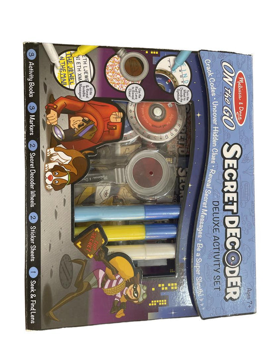Preloved Toys - Secret Decoder Activity Set. - Melissa & Doug
