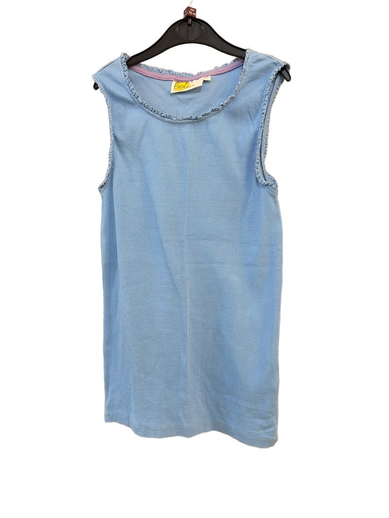 Preloved Boden - Light Blue Ribbed Vest (13-14y)