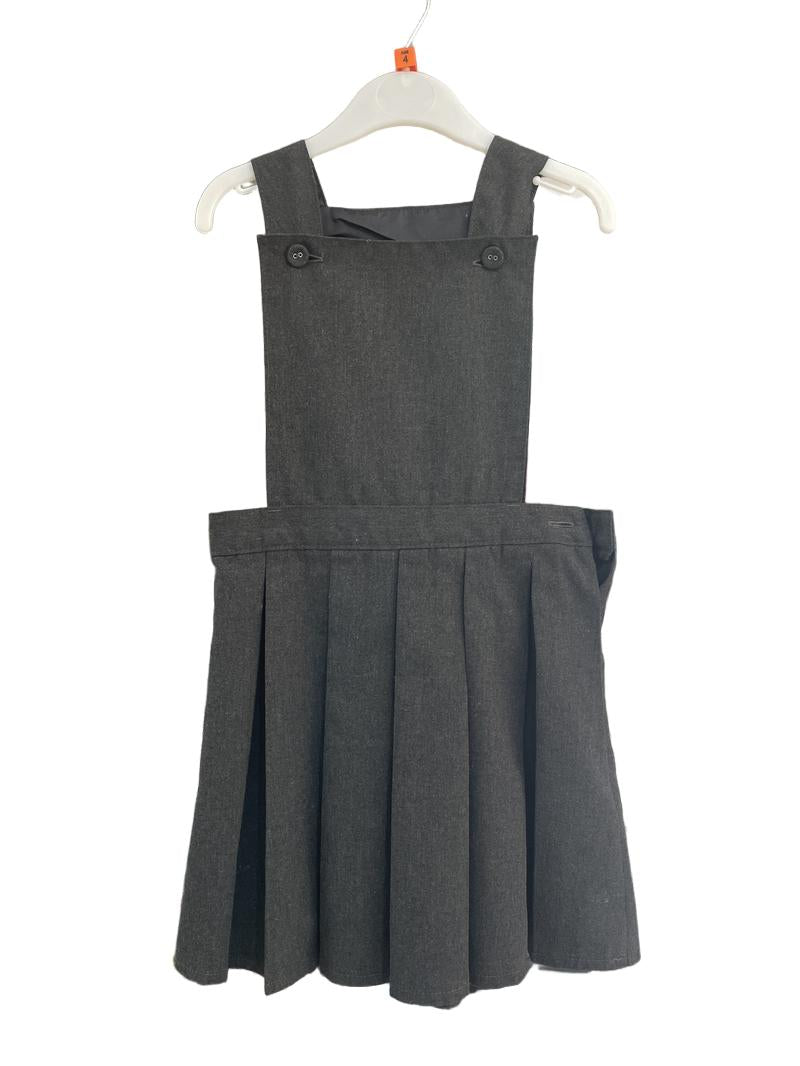 Preloved Marks & Spencer - Gray School Uniform Pinafore (4-5y)
