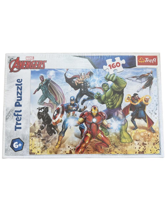 Preloved Toys - Marvel Avengers Puzzle, 160 Pieces, NEW In Packaging - Trefl
