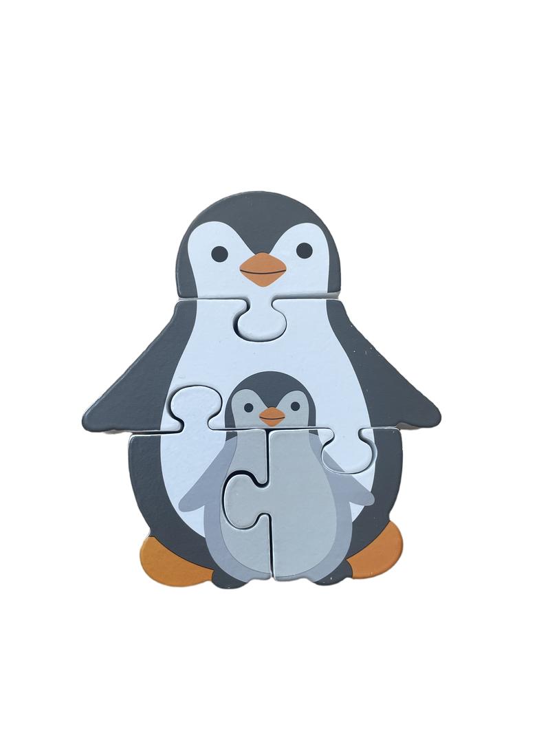 Preloved Toys - Wooden Penguin Puzzle  - Orange Tree Toys