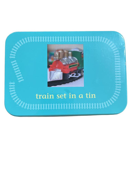 Preloved Toys - Train Set In A Tin - Apples To Pears
