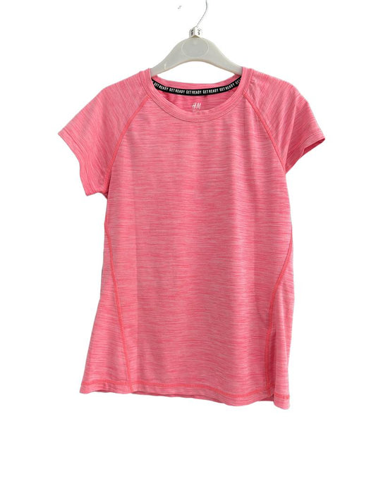 Preloved H&M - Neon Pink Athletic T Shirt (9-10y)