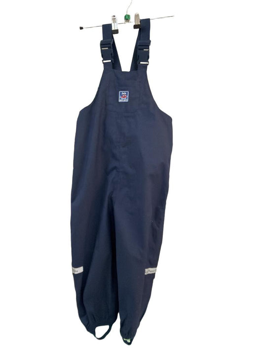 Preloved Jojo Maman Bebe - Navy Waterproof Trousers With Bib, Dungarees (5-6y)