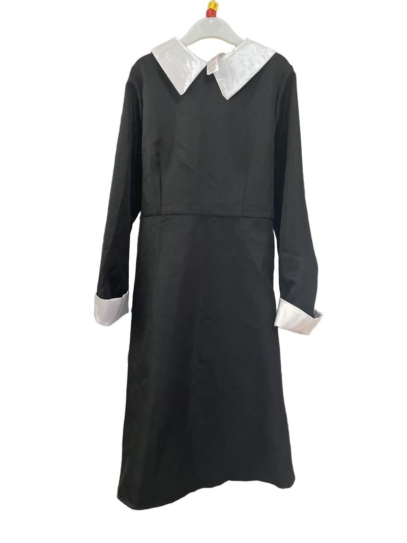 Preloved Smiffys - Wednesday Addams Dress Costume. (7-8y, 8-9y)