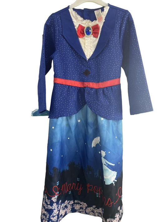 Preloved Tesco - Mary Poppins Costume. (5-6y)