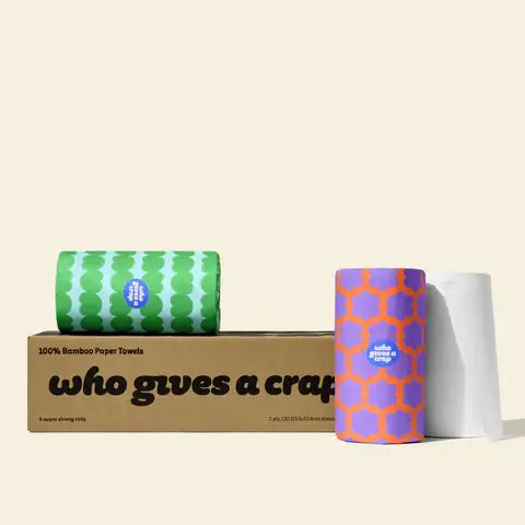 Forest Friendly Kitchen Roll (6 Rolls) - Who Gives A Crap