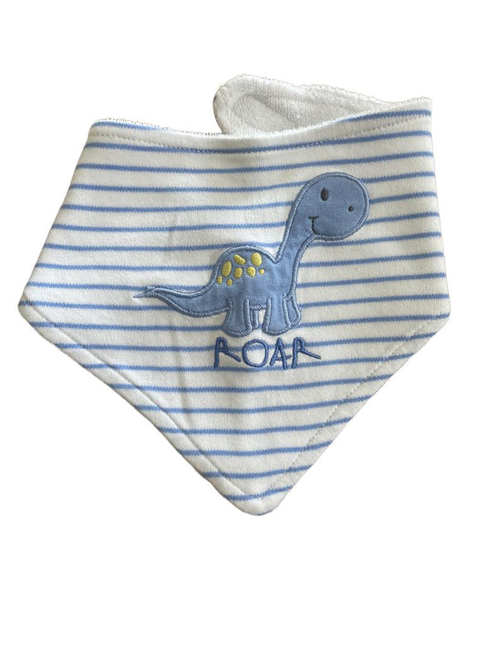 Preloved Jojo Maman Bebe - Dribble Bib - Dinosaur.