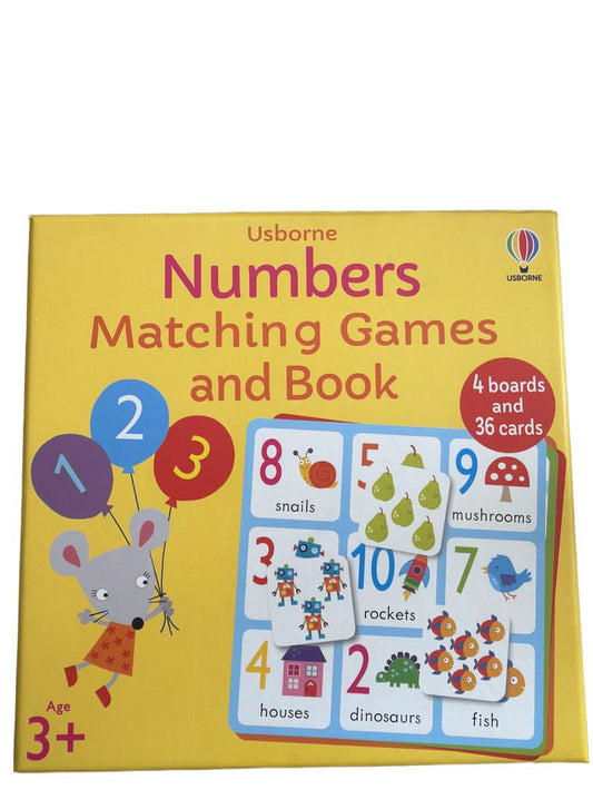 Preloved Toys - Numbers Matching Games And Book - Usborne