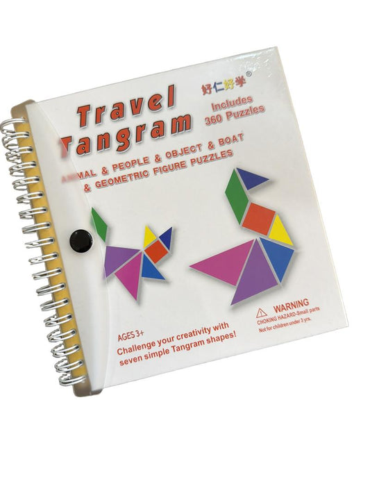 Preloved Toys - Travel Tangram Book And Activity Set - Unknown Brand
