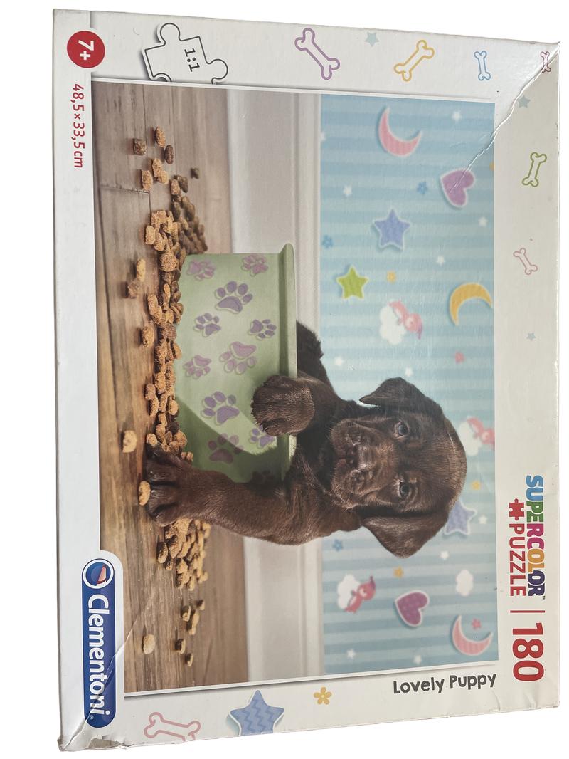 Preloved Toys - 180 Piece Puppy Puzzle. - Clementoni