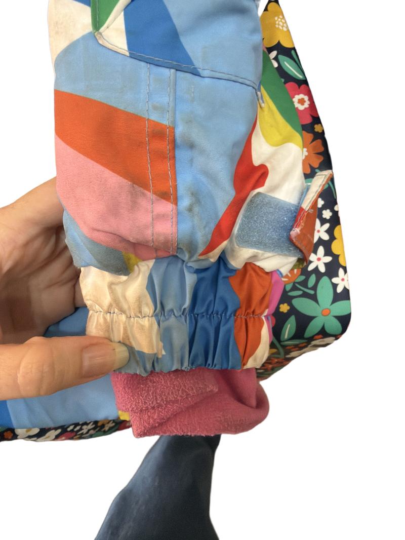 Preloved Boden - Multicolour Star Fleece-lined Jacket (2-3y)