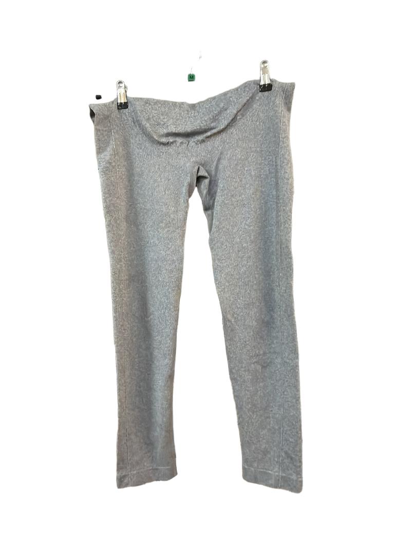 Preloved Unknown Brand - Gray Fleck Maternity Over-bump Leggings (Medium)