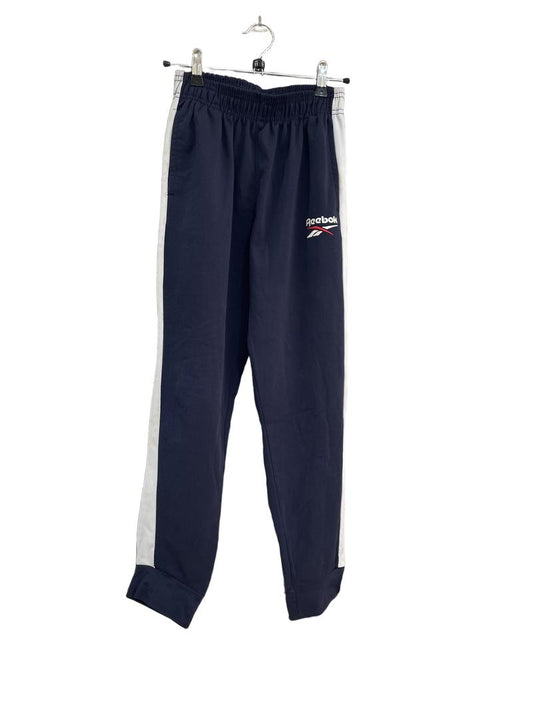 Preloved Reebok - Navy White Stripe Track Suit Trousers (11-12y)