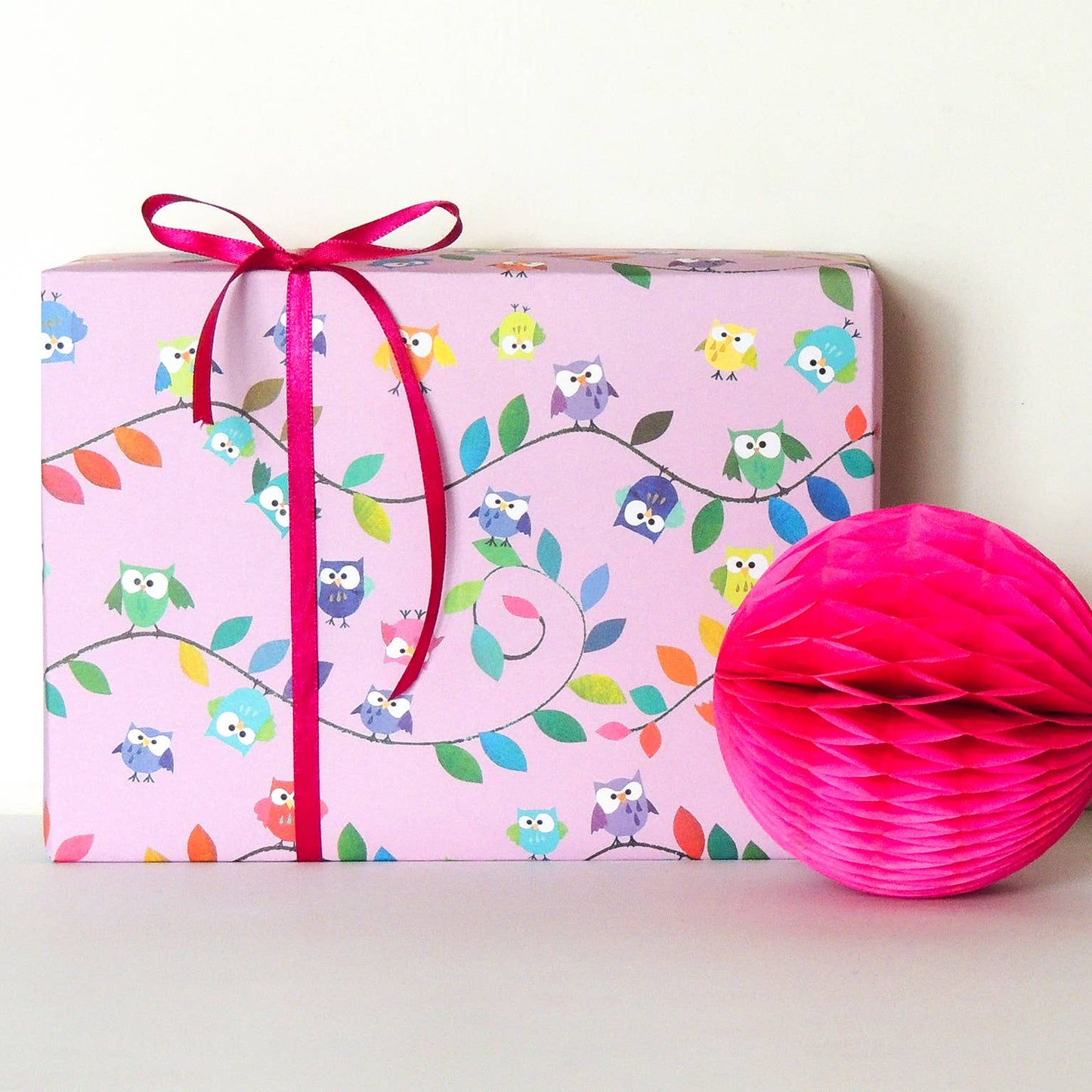 WP13 Owls Wrapping Paper