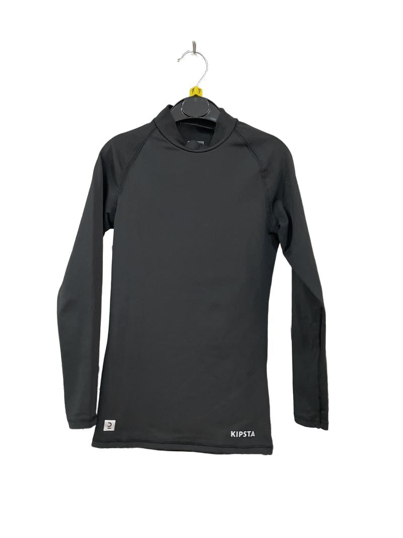 Preloved Decathlon - Black Thermal Layer Top (7-8y)