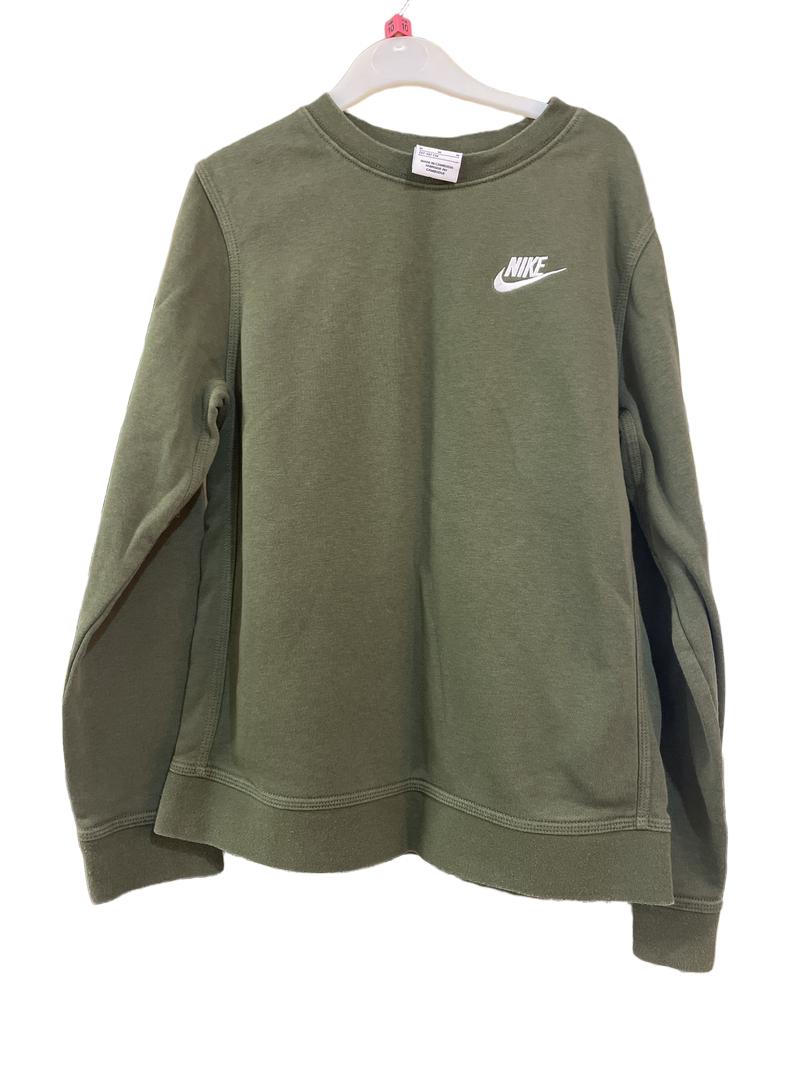 Preloved Nike - Green Nike Jumper. (10-11y)