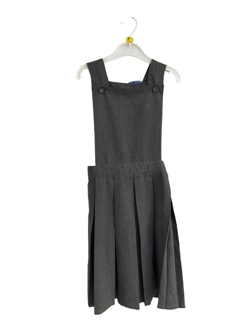 Preloved Marks & Spencer - Gray School Pinafore (7-8y)
