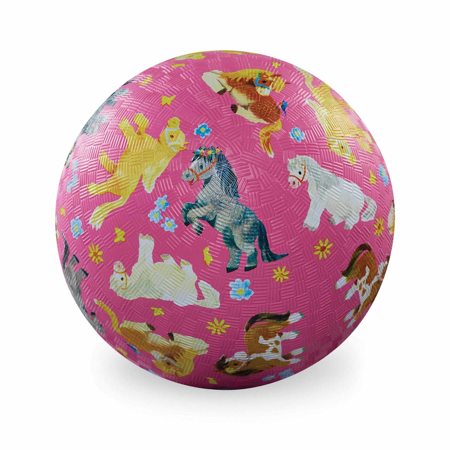 Crocodile Creek Ponies Playball 5 Inch Kids Playground Ball