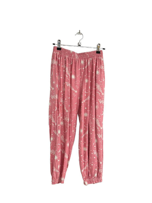 Preloved Mini Boden - Pink Celestial Print Pyjama Trousers (9-10y)