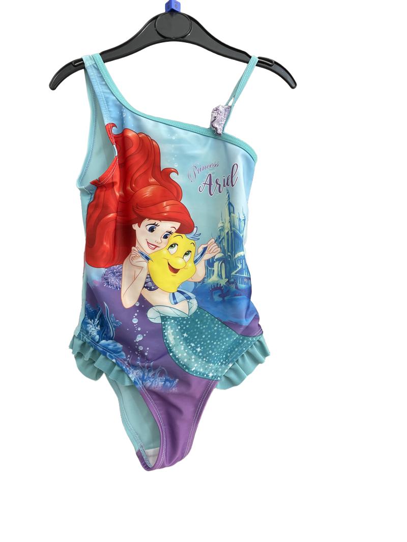 Preloved Disney - Ariel Blue Girls Swimsuit (6-7y)