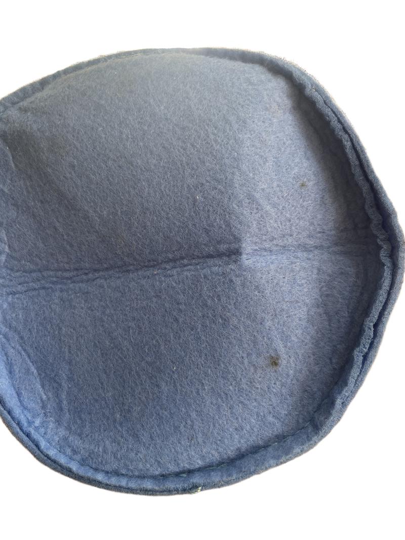 Preloved Unknown Brand - Blue Felt Trick Or Treat Bucket, Bat.