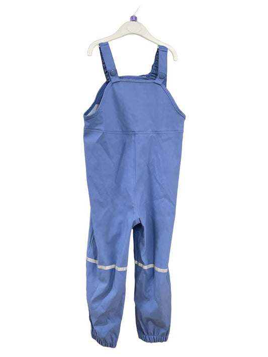 Preloved Mountain Warehouse - Light Blue Waterproof Trousers Dungarees (3-4y)