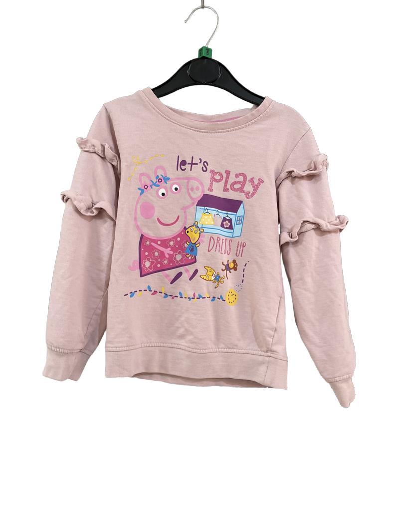 Preloved ABD Ltd - PInk Peppa Pig Let's Play Long-sleeved Top (5-6y)
