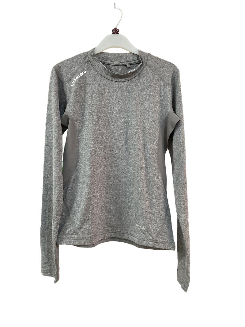 Preloved Sondico - Gray Long-sleeved Wicking Athletic Top (13-14y)