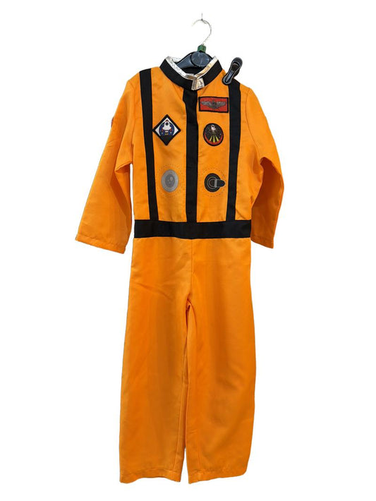 Preloved George - Orange Astronaut Costume With Helmet (5-6y)