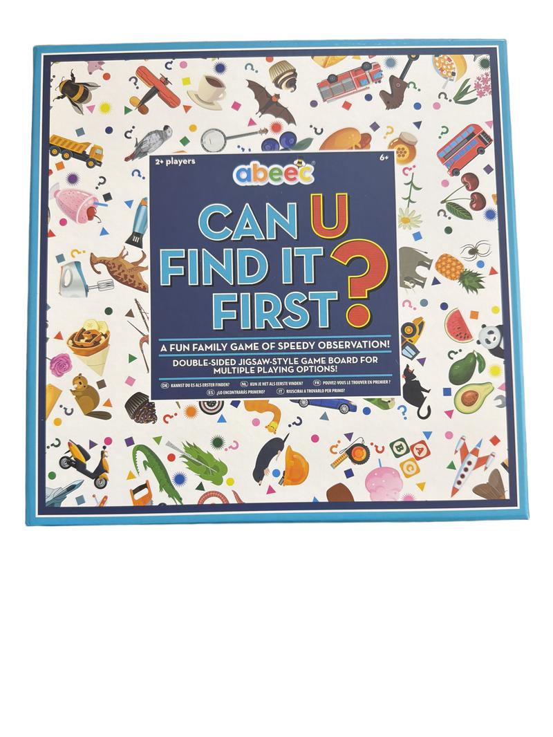 Preloved Toys - Can U Find It First? Game - Abeec