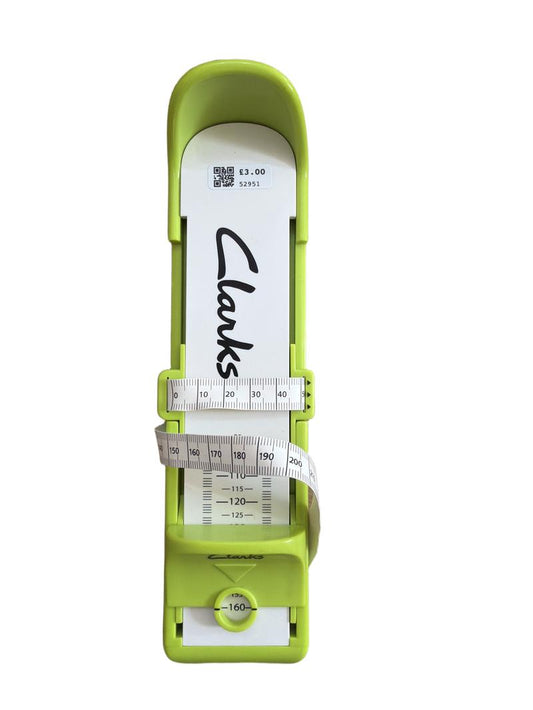 Preloved Toys - Toddler Foot Gauge Size Shoe Measuring Tool - Clark's