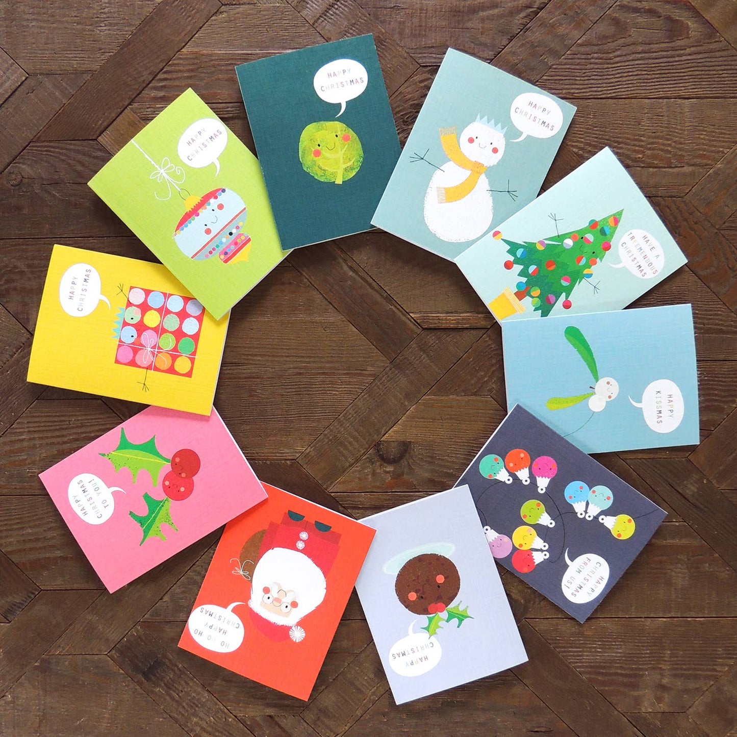 SM54 Mini Christmas Tree Card