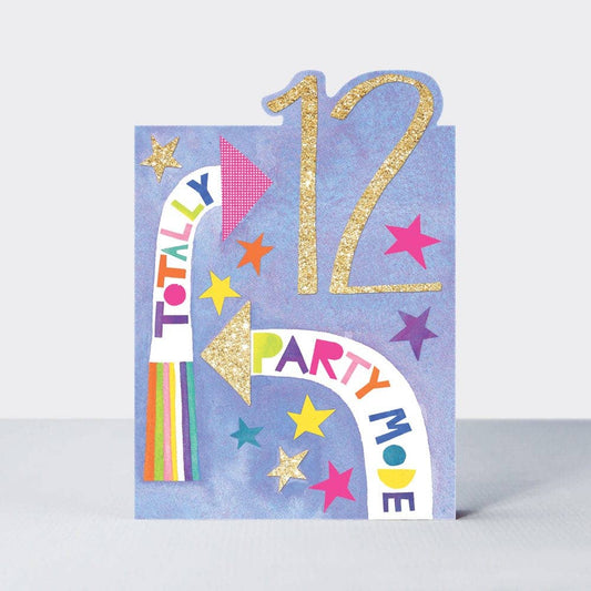 Pow Wow - Totally 12 Birthday Card