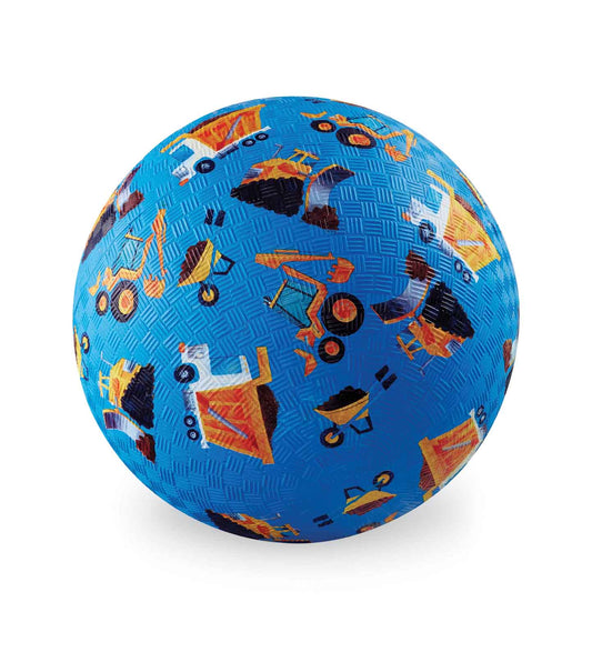 Crocodile Creek Construction Playball 7 Inch Kids Ball