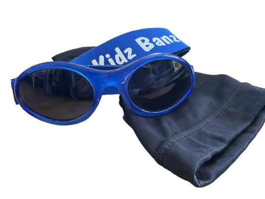 Preloved Kidz Banz - Blue Sunglasses With Band And Bag