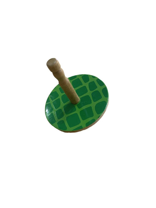 Preloved Toys - Wooden Spinning Top. - Unknown Brand